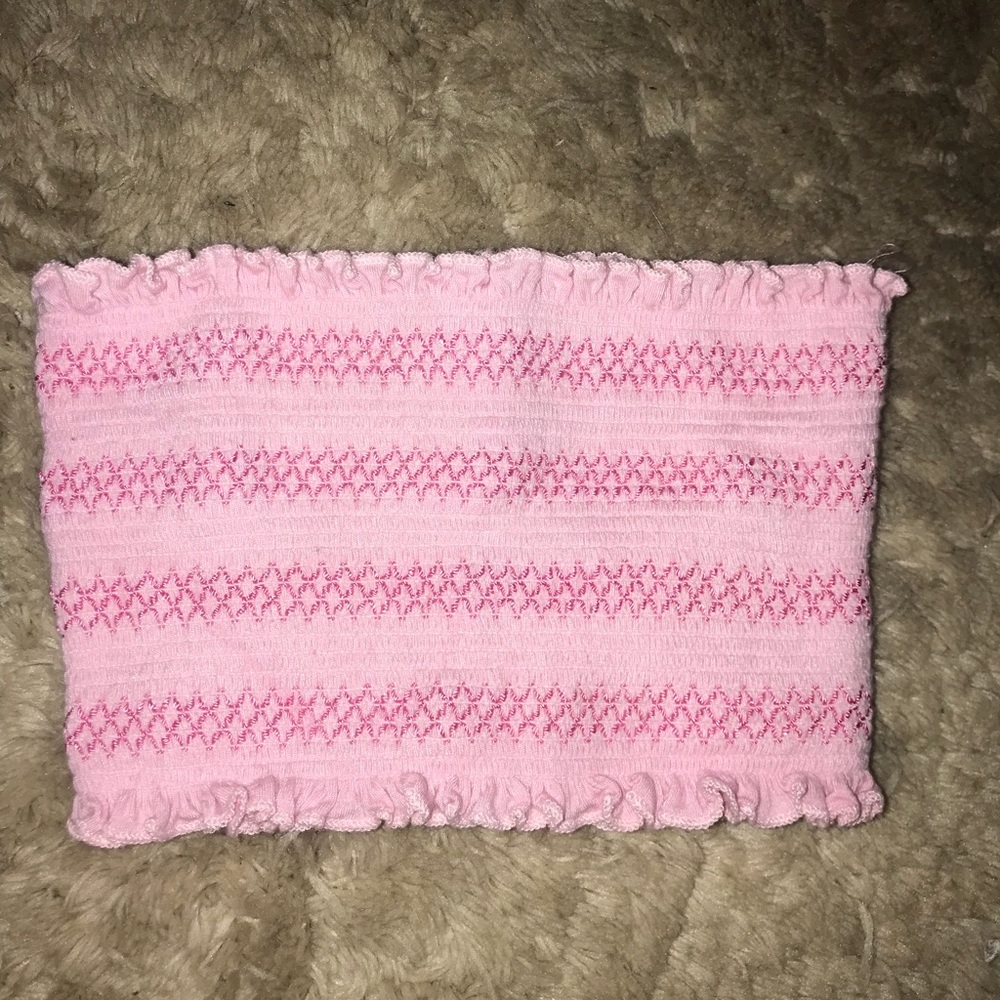 Cropped tube top